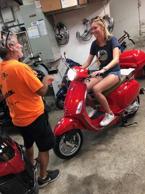 Another happy customer - Vespa Orlando