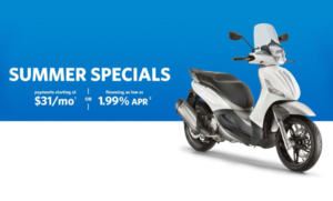 Piaggio Summer 2018 Specials